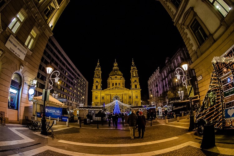 vánoční Budapešť