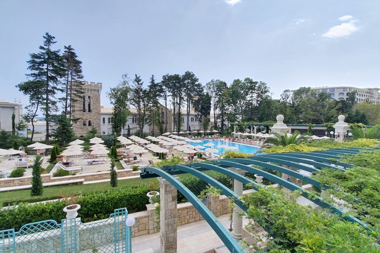 Bulharsko-Svatý Konstantin a Helena-hotel-Astor Garden-bazén