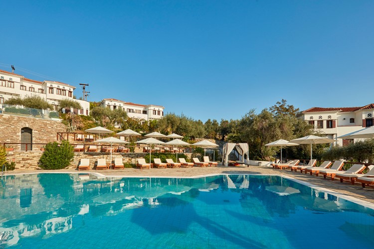 9-Řecko-Thesalie-Chorto Pelion-Leda Village Resort-bazén