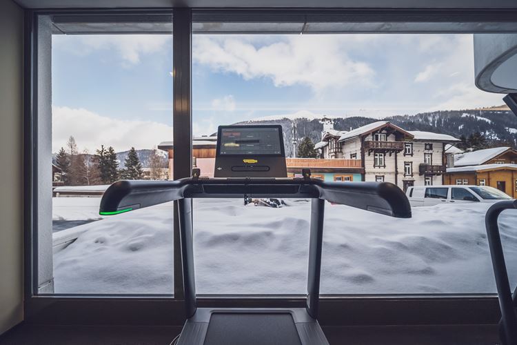 Švýcarsko-Davos-Hotel National-fitness
