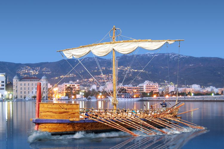 Řecko-poznávací zájezd-Volos- loď Argo-fotka od D.Mitrolios