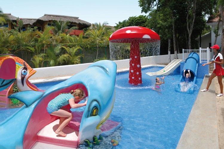 Mexiko-Hotel Riu Yucatan-dětský bazén