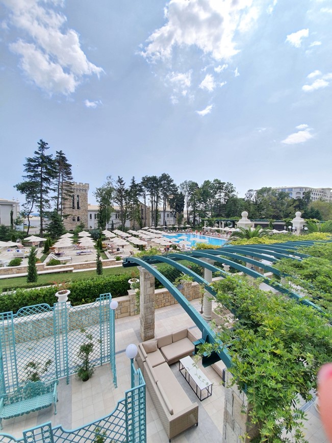 Bulharsko-Svatý Konstantin a Helena-hotel-Astor Garden-bazén