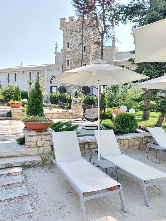 Bulharsko-Svatý Konstantin a Helena-hotel-Astor Garden-relax zóna