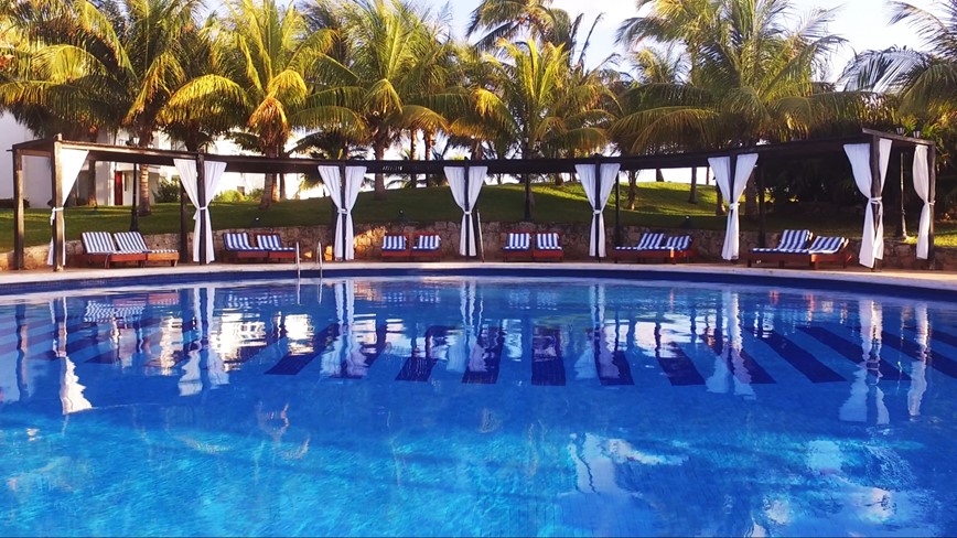 Mexiko-Hotel Dos Playas Faranda-bazén