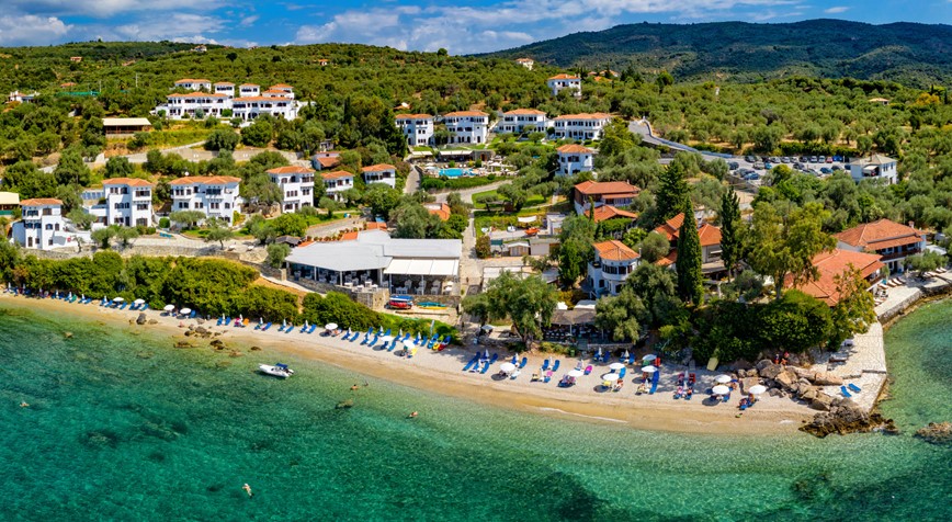 2-Řecko-Thesalie-Chorto Pelion-Leda Village Resort-hlavní fotka