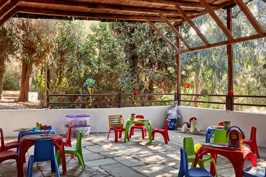 41-Řecko-Thesalie-Chorto Pelion-Leda Village Resort-dětský koutek