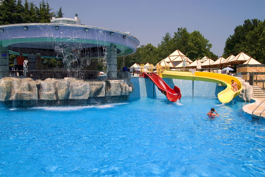 Bulharsko-Albena-Hotel Magnolia Plus-bazén
