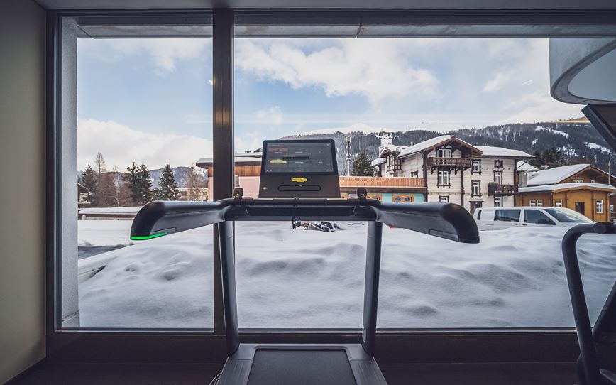 Švýcarsko-Davos-Hotel National-fitness