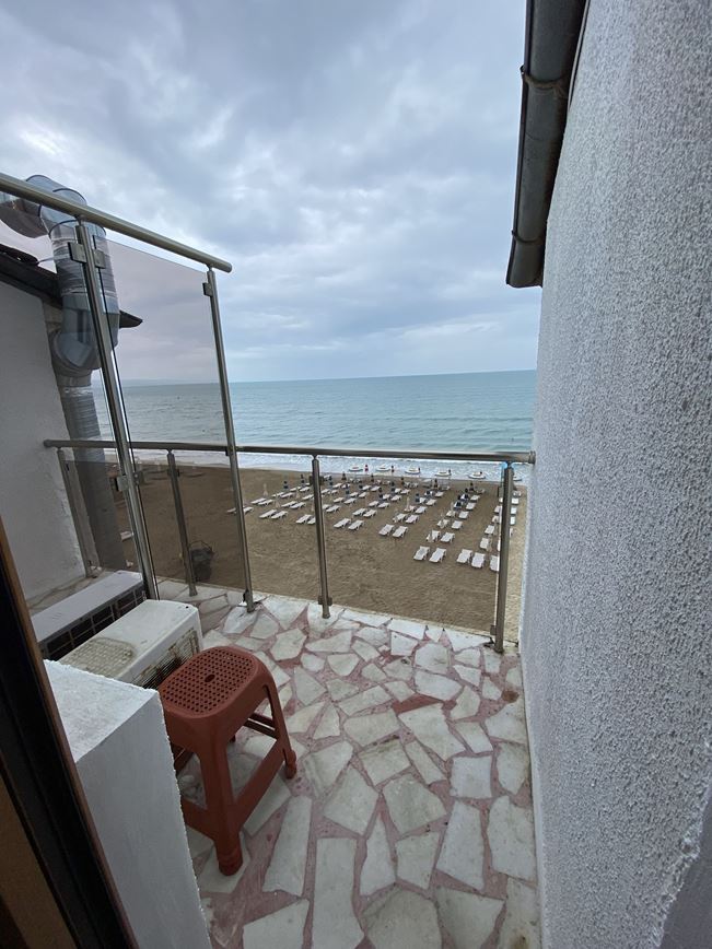 Bulharsko-Kranevo-hotel Palma beach-rodinný pokoj s výhledem na moře-balkon