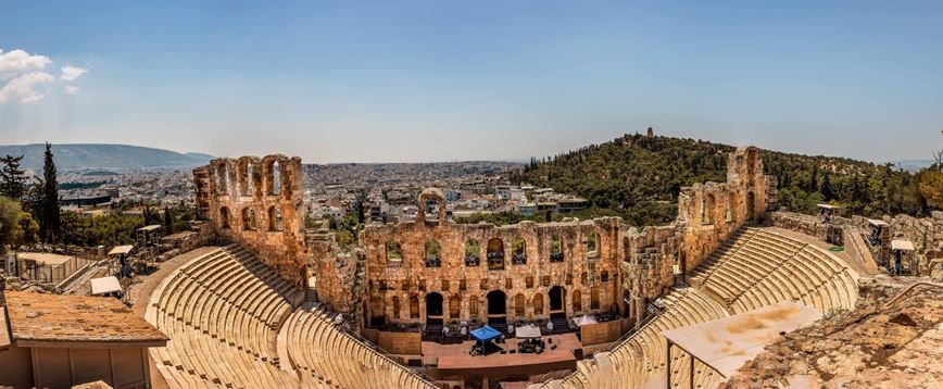 Řecko-poznávací zájezd-Odeon-of-herodes-atticus-Fotka od CD_Photosaddict z Pixabay