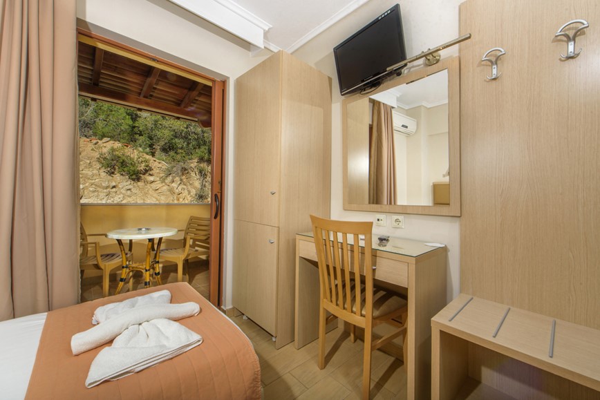 Řecko-Ouranopolis-hotel Princess-jednolůžkový pokoj