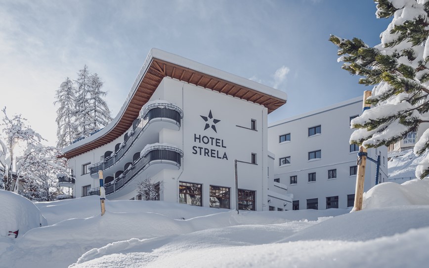 Švýcarsko-Davos-Hotel Strela-hlavní foto