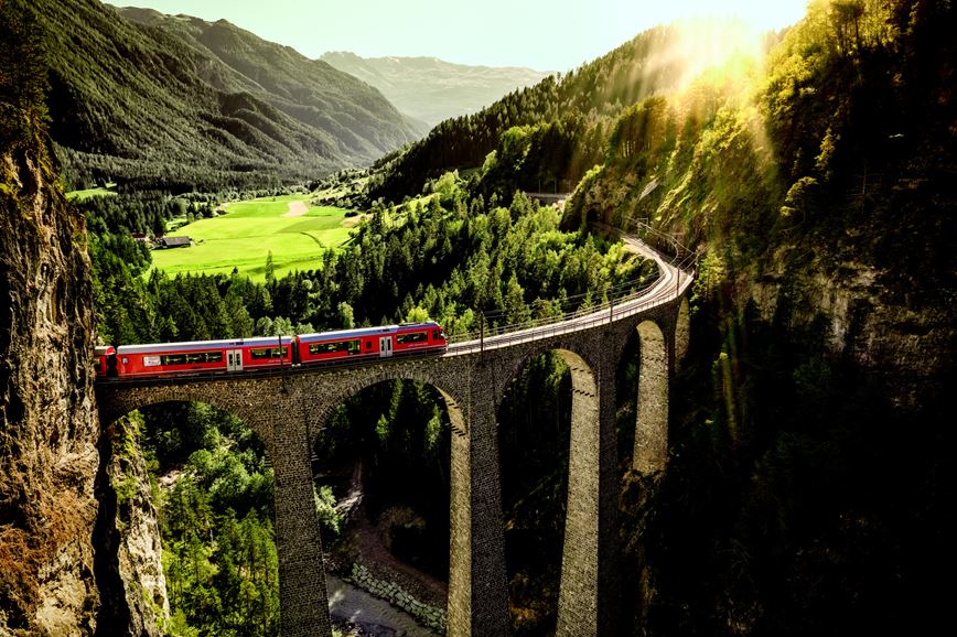 Švýcarsko-poznávací zájezd-Švýcarské velehory vlakem