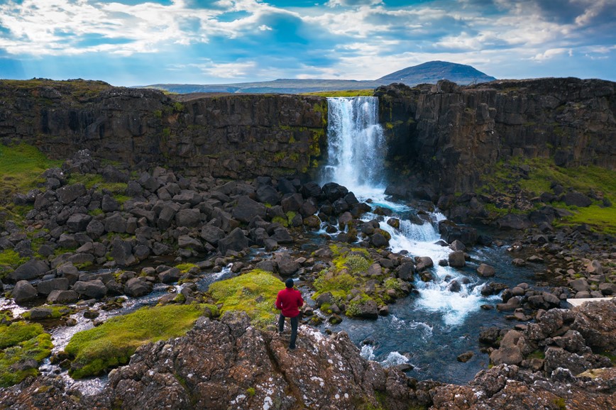 Island-poznávací zájezd-vodopád Oxarafoss