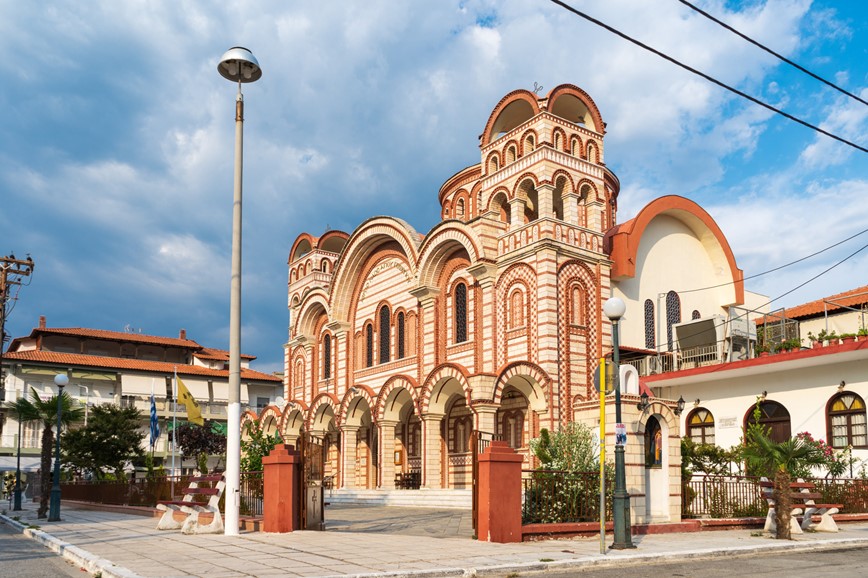Řecko-Asprovalta-letovisko-kostel
