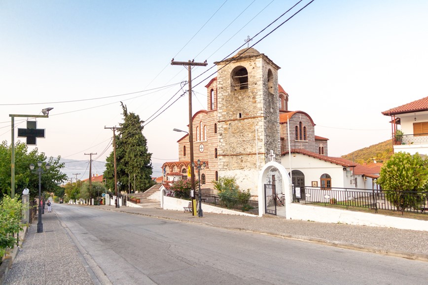 Řecko-Stavros-kostel